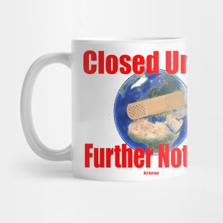 Planet Earth Corona virus meme Mug